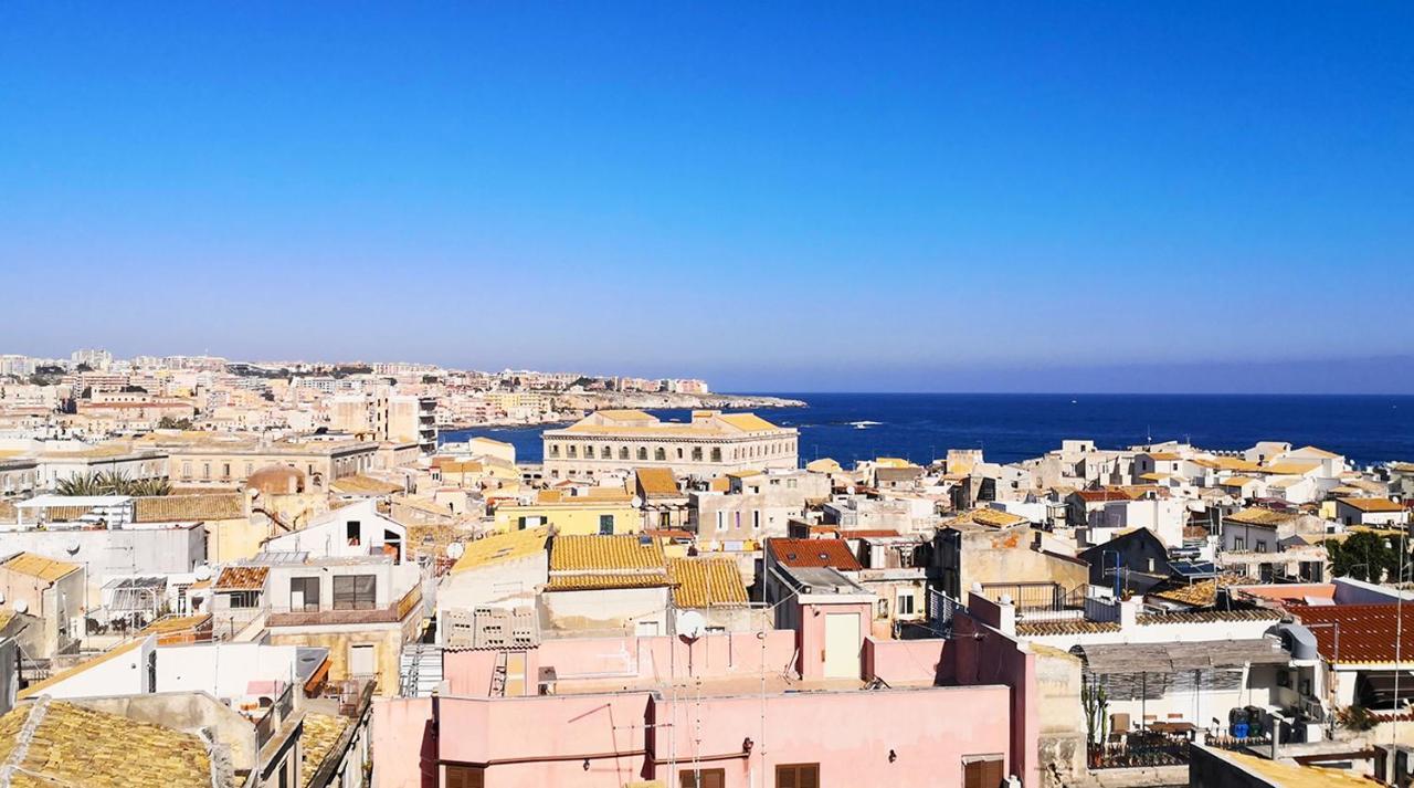 Апартаменты Terrazza Dei Mori - Seaview Terrace In Ortigia Сиракузы Экстерьер фото